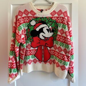 Disney Mickey Mouse Christmas Sweater
